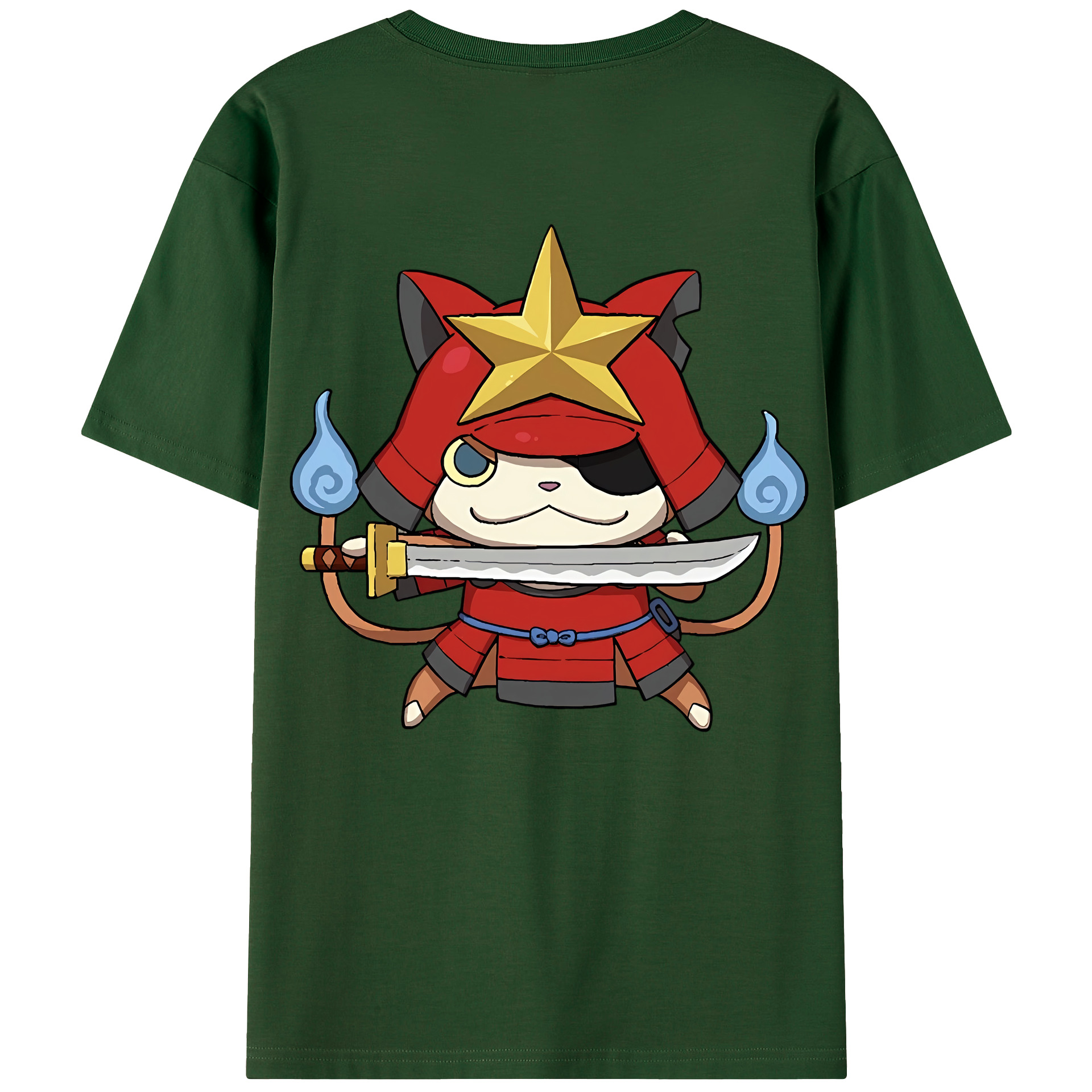 （画像用） 妖怪ウォッチ Yo-kai Watch 綿100％半袖Tシャツ（背面プリント）